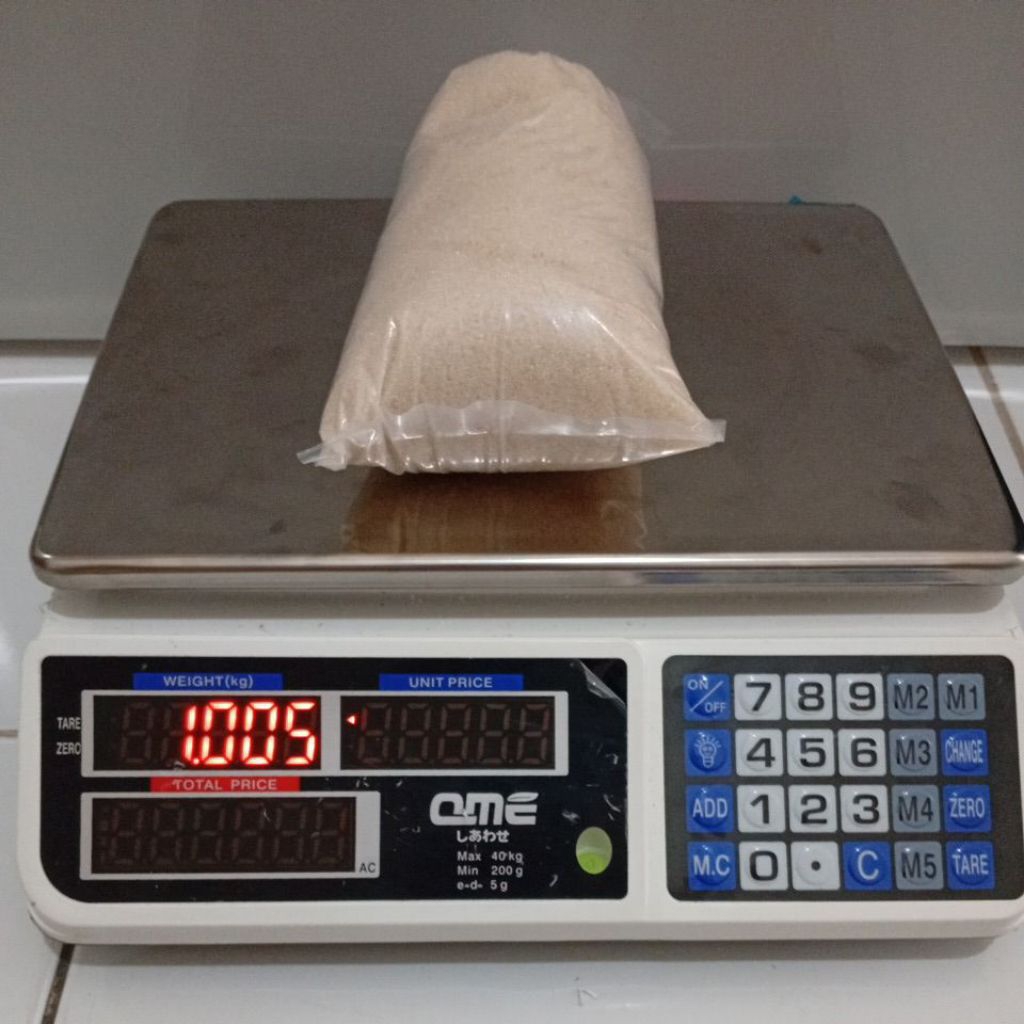 

Gula curah merek nusakita 1kgx10 plastik PE