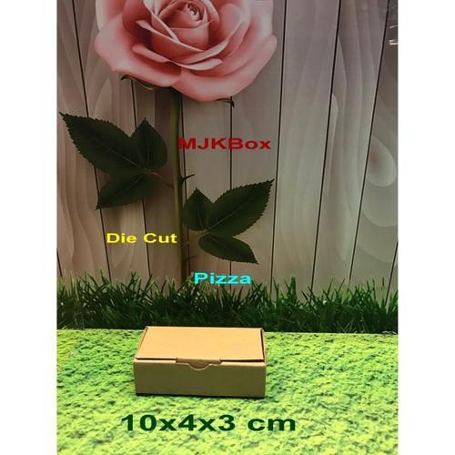 

kardus karton box uk. 10x4x3 cm...Die Cut....Baru polos