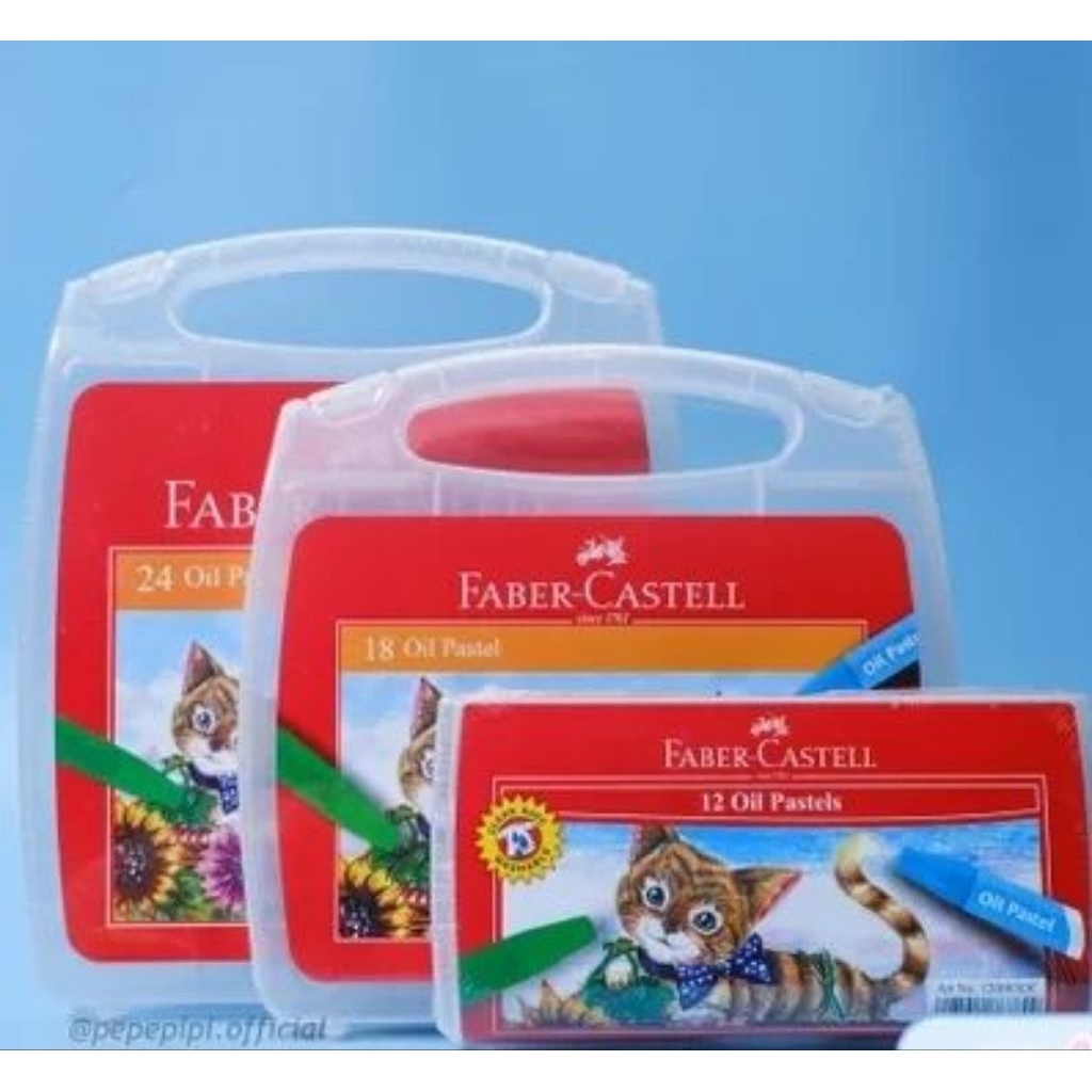

Faber-Castell Hexagonal Oil Pastel 12 Eco / 18 Eco / 24 Eco - Sets.
