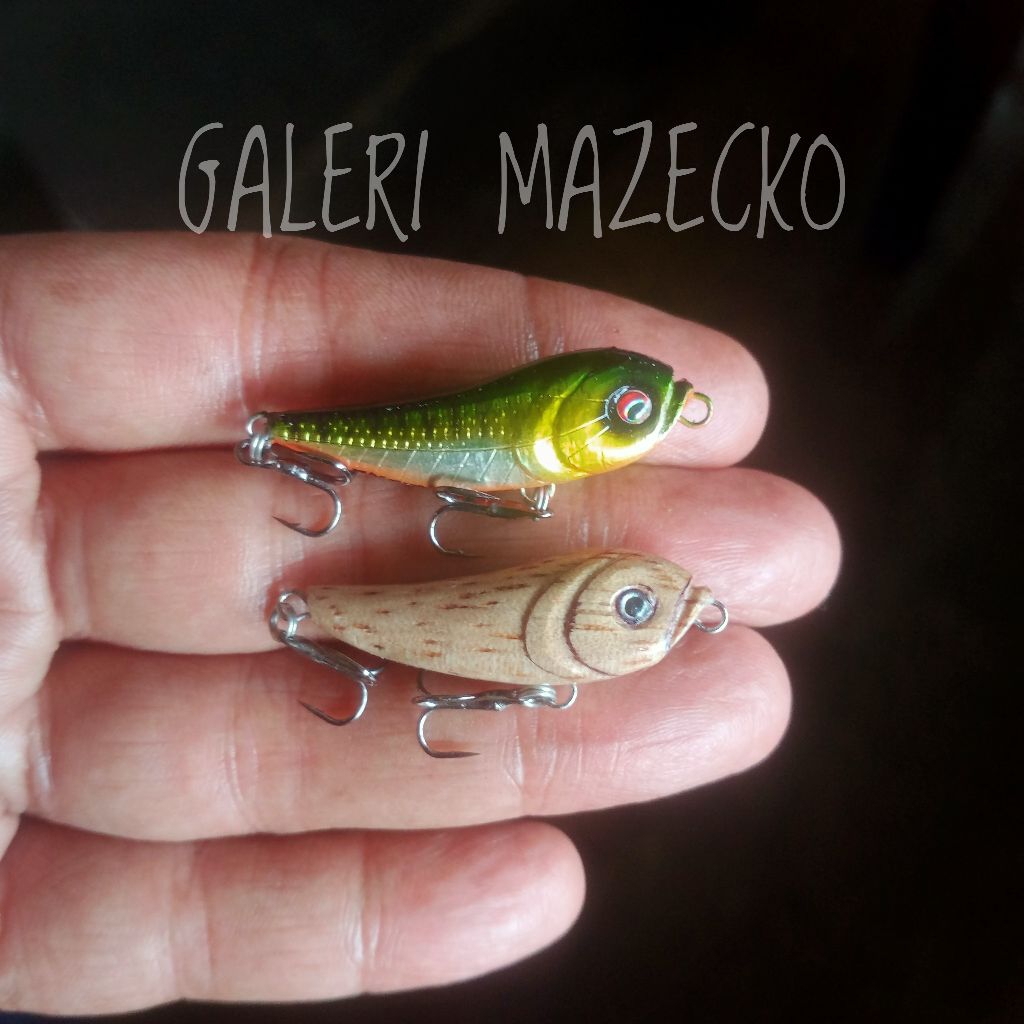 REAL PICT WTD MINI HM 3.5cm umpan micro casting top water