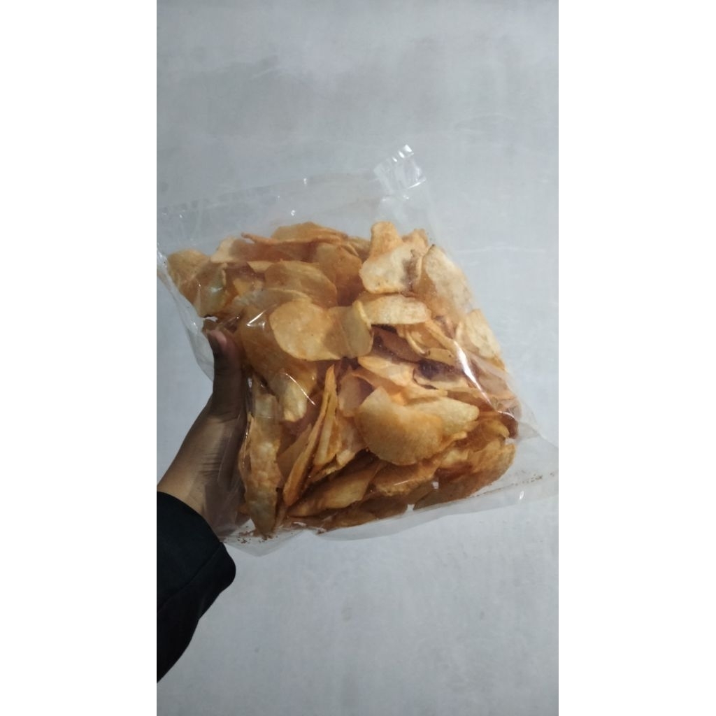 

Keripik talas kemasan ¼ kg