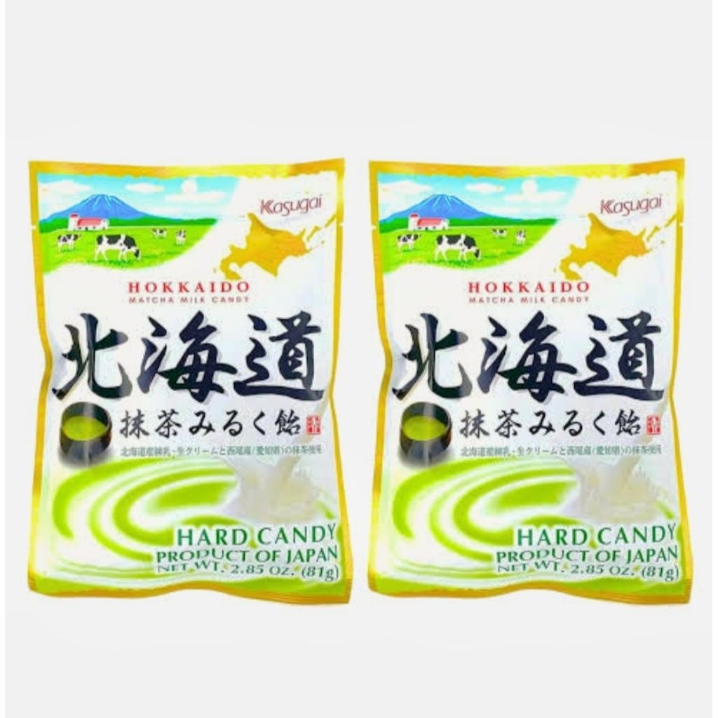 

KASUGAI HOKKAIDO MATCHA MILK CANDY 81GRAM