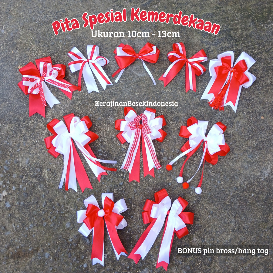 

GROSIR PITA JADI SIAP PAKAI MERAH PUTIH HARI KEMERDEKAAN MURAH PENITI BROSS