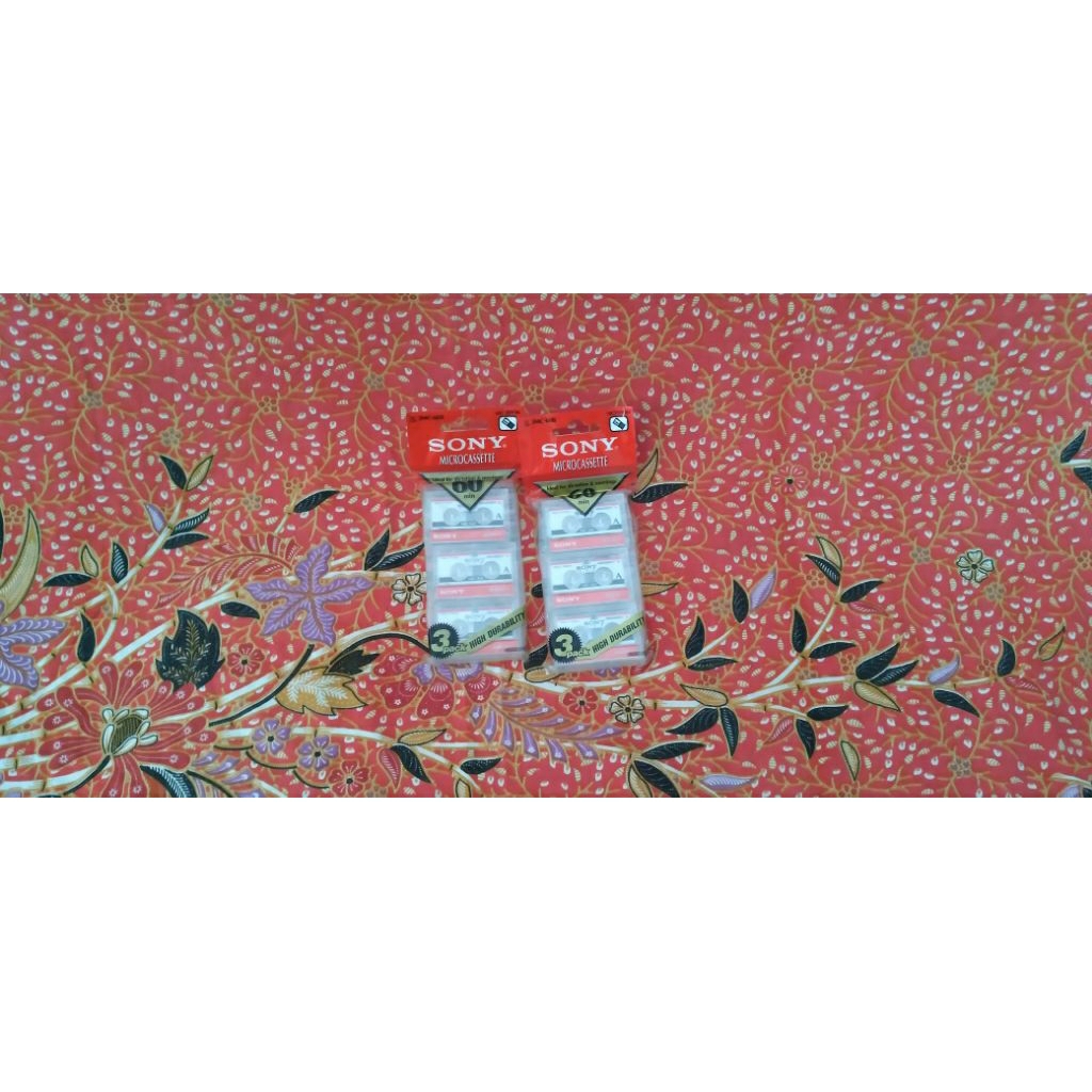 sony microcassette 3mc-60b (segel)