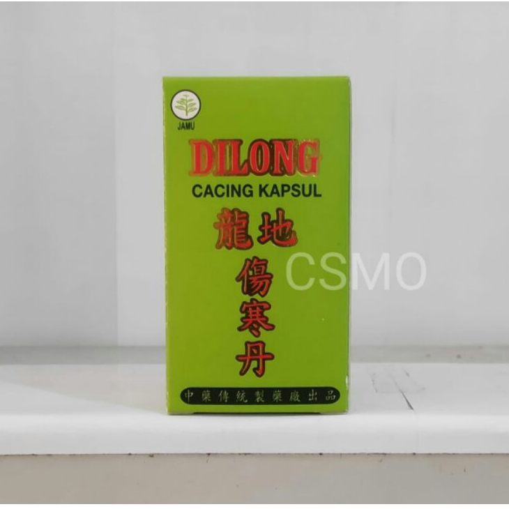 Dilong ( Kapsul Cacing ) 60 Kapsul - Ekstrak Cacing untuk Demam Tipes