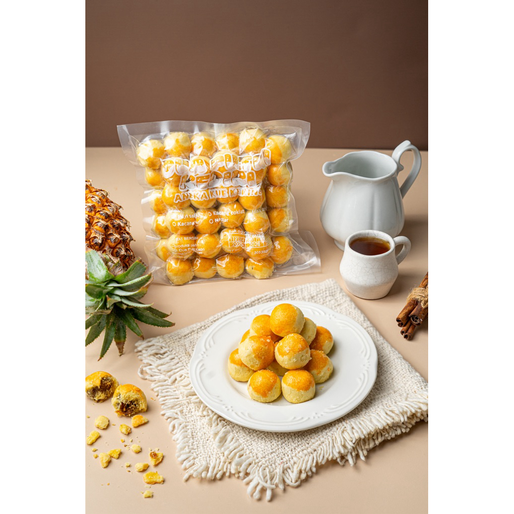 

Kue Kering Nastar 500gram & 1kg Kemasan Vakum