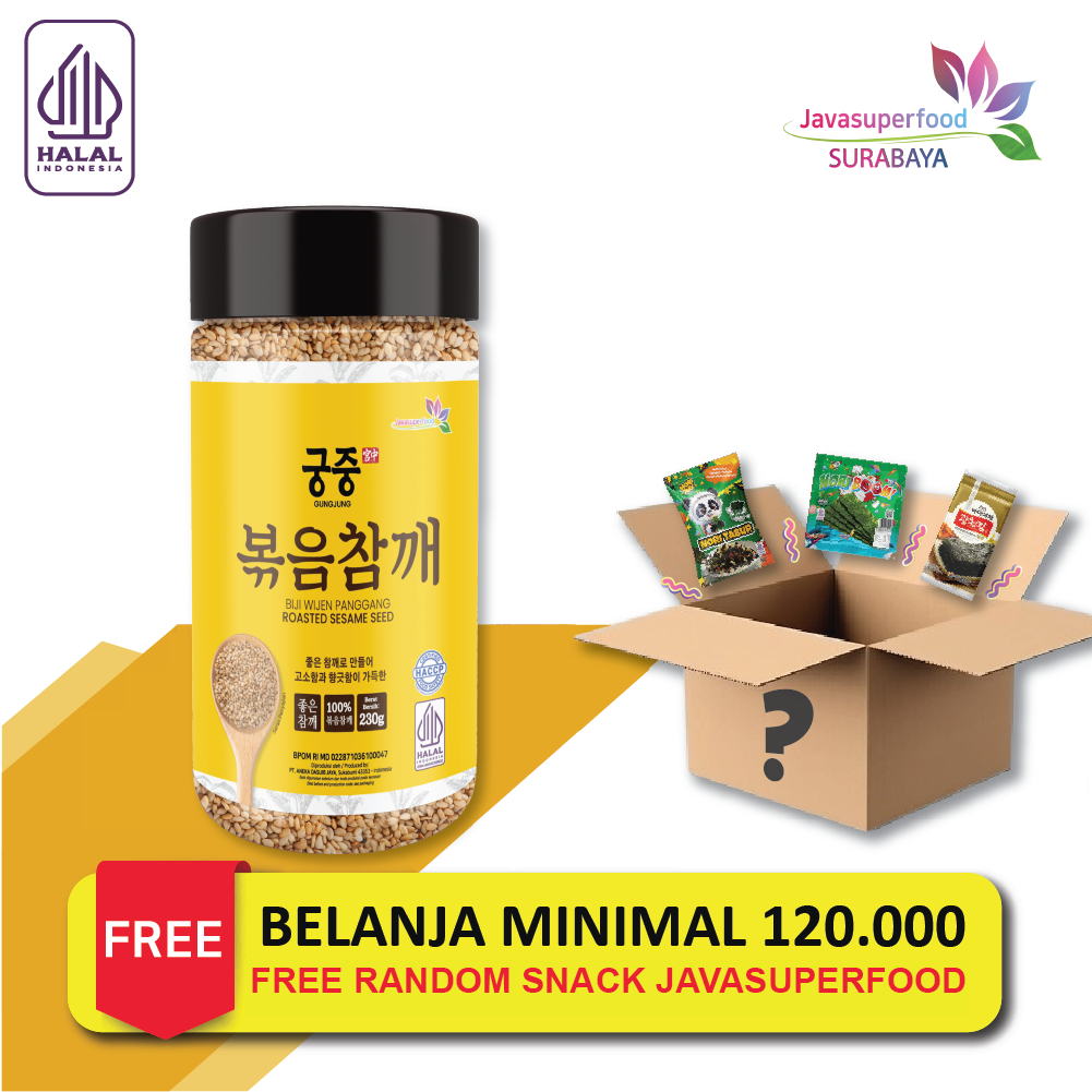 

Biji Wijen Panggang / Sesame Seeds Roasted 230g