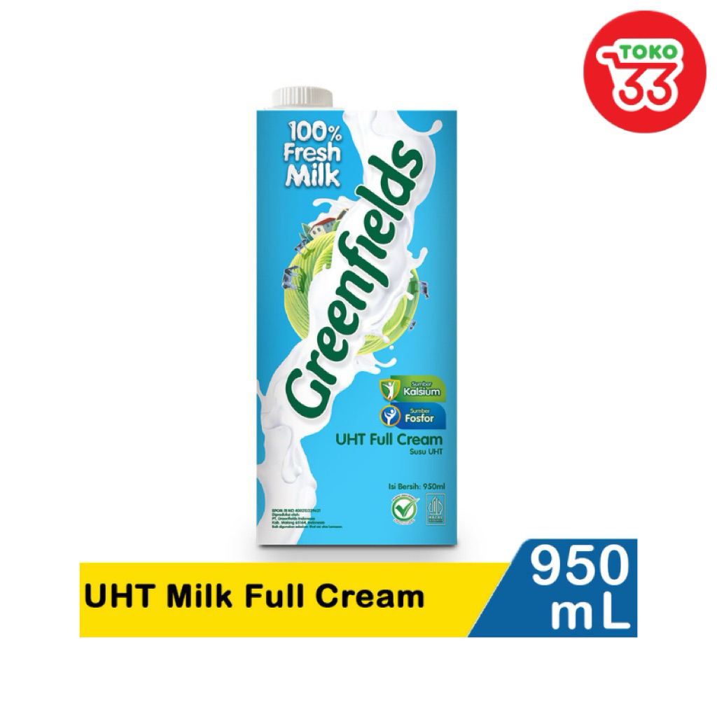 

Greenfields UHT 950ml