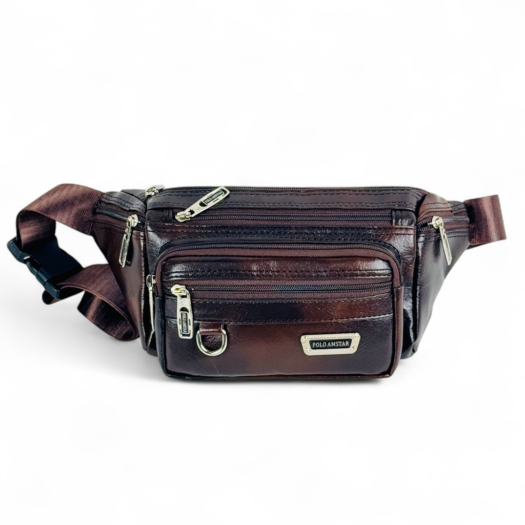 Tas Selempang Pria Wanita Tas Bahu Waist Bag Tas Pinggang Original POLO AMSTAR