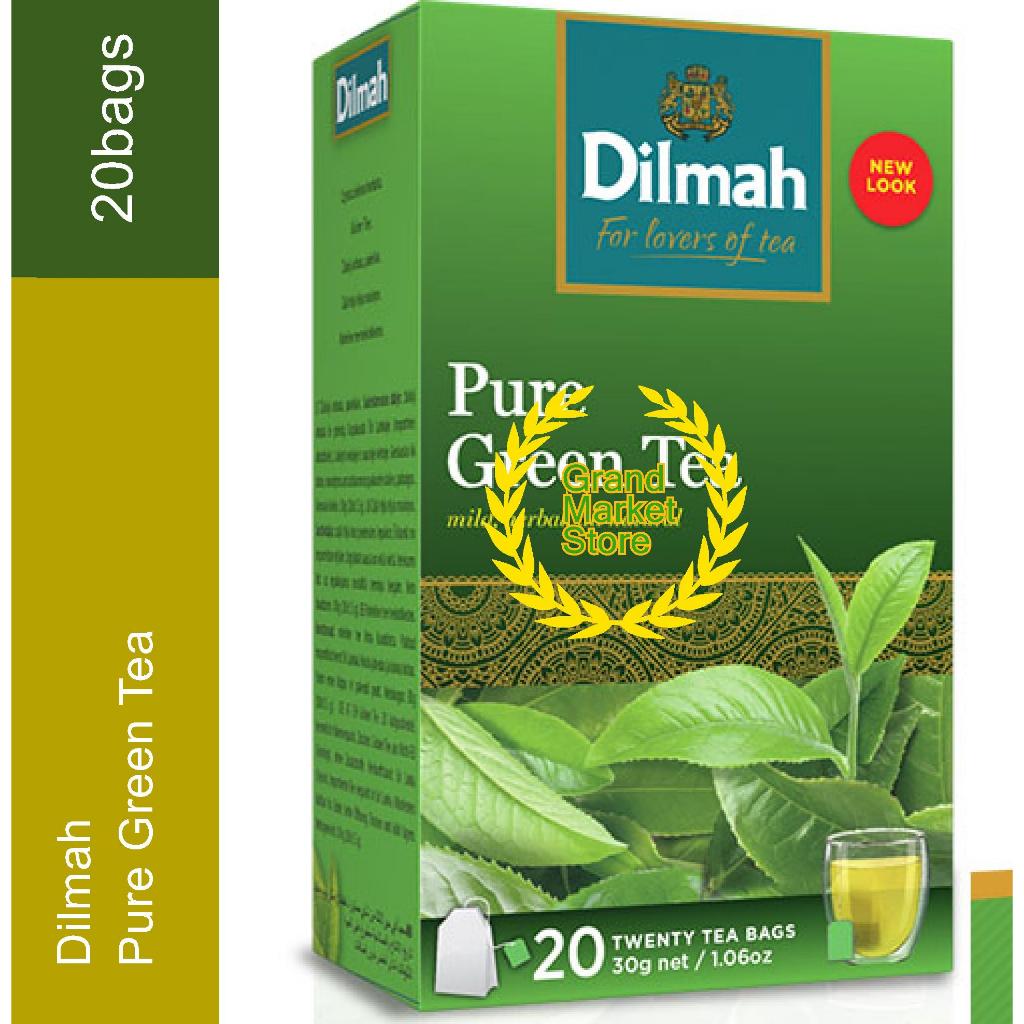 

Dilmah Pure Green Tea Envelopes 20s – Teh Celup
