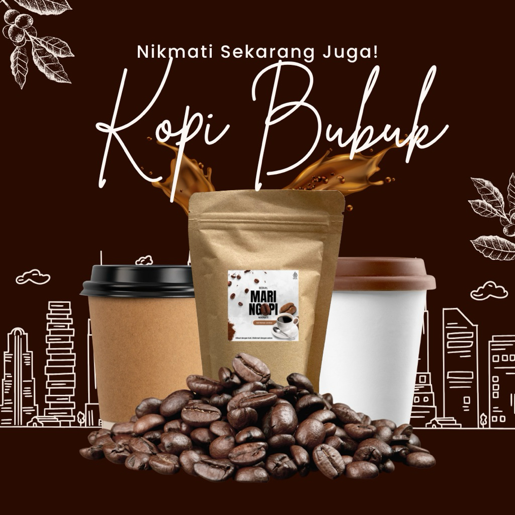

KOPI BUBUK ASLI JEMBER SEGAR DAN HALUS 100gr
