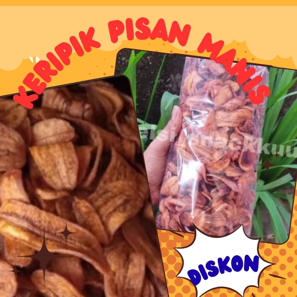 

Krepik Pisang Manis Khas Pangandaran