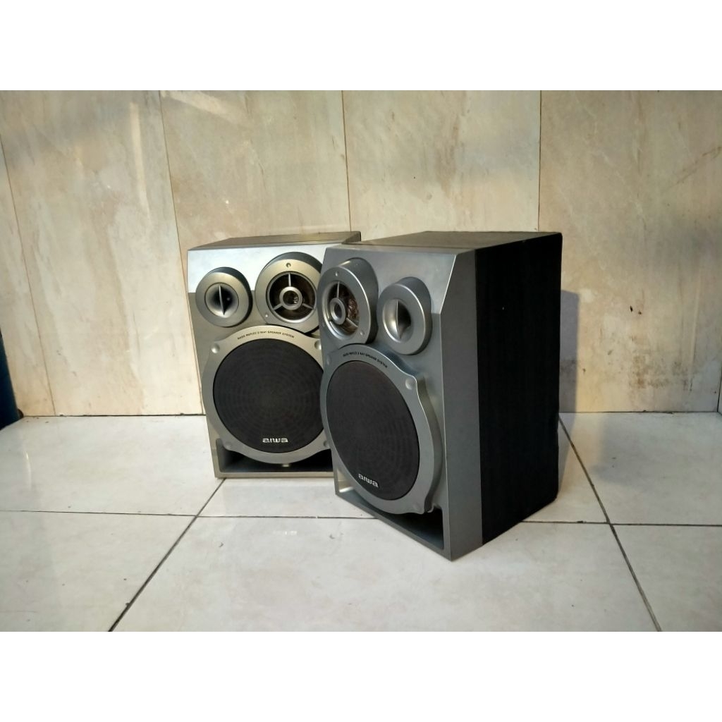pasif speaker 5inch 3way copotan compo aiwa original japan