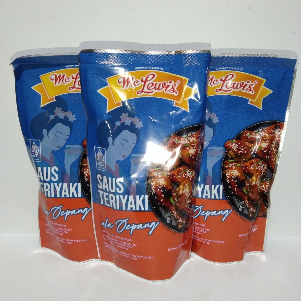 

Mc Lewis Saus Teriyaki 310gr