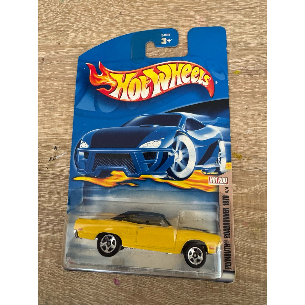 plymouth roadrunner 1970 hot rod hot wheels 2001