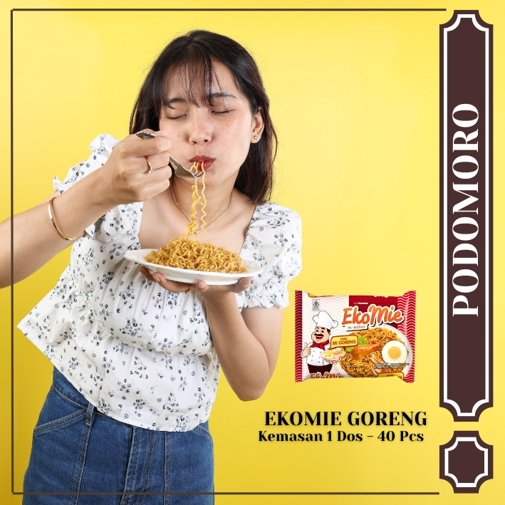 

Forcysn Ekomie Goreng 1 Dos Isi 40 Pcs - Mie Goreng T - Harga Terjangkau Dan Enak - Rindupodomoro