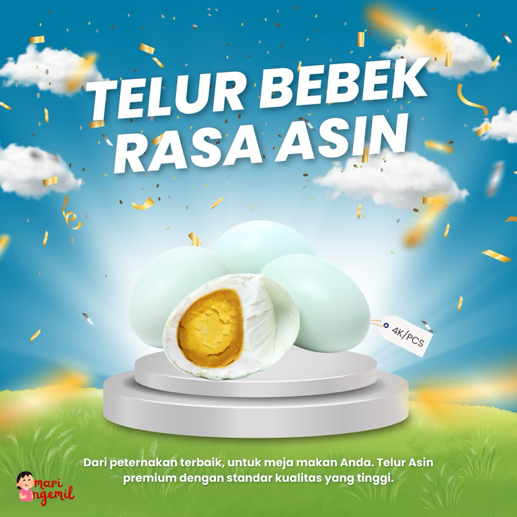 

TELUR BEBEK ASIN MADURA SUPER 10PCS | ASLI MADURA| TANPA BAHAN PENGAWET