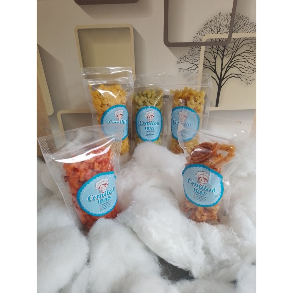 

makaroni balado rumput laut dan keju