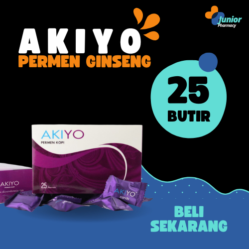 

AKIYO Candy Asli Original 100% Isi 25 Pcs