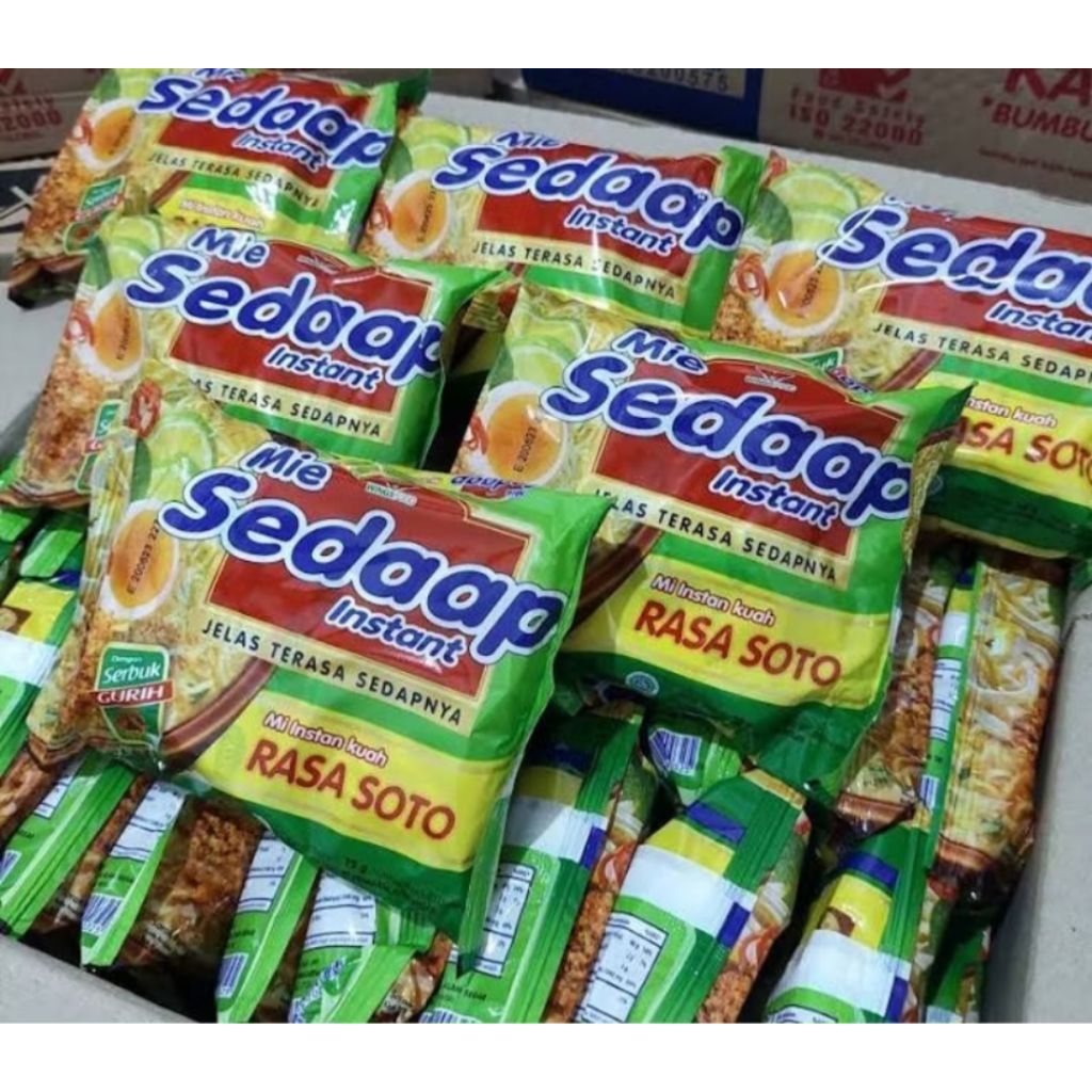 

( isi 5 pcs ) Mie Sedaap Ras Soto 75gr