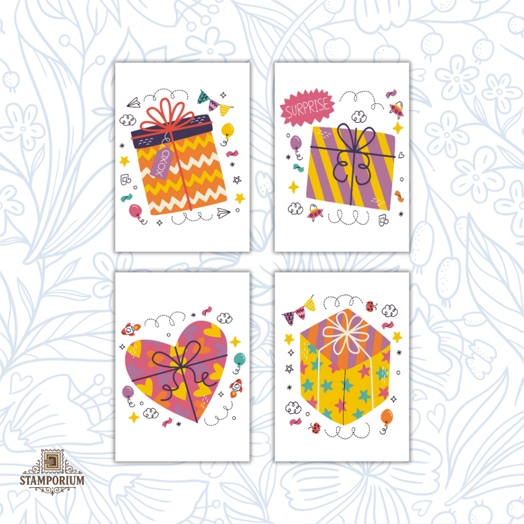 

STAMPORIUM | Kartu Pos / Postcard | Doodle Gifts