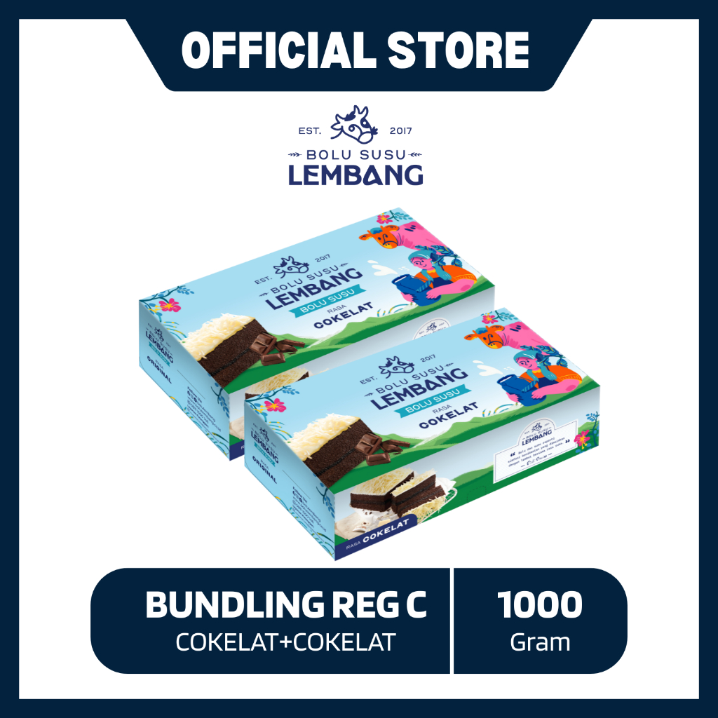 

BUNDLING REG C (BOLU SUSU LEMBANG COKELAT + COKELAT )