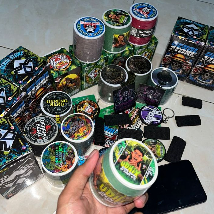 WAROK Benang Gelasan Super Tajam Senar Gelasan Layangan Kuat Murah Benang Layangan Gelasan WAROK Ori