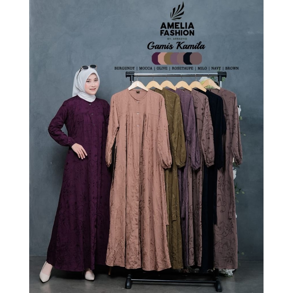 KAMILA DRESS ORY AMELIA FASHION/GAMIS KAMILA BY AMELIA/GAMIS ORY AMELIA