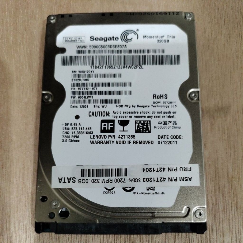 HDD 320gb/500gb WD Blue