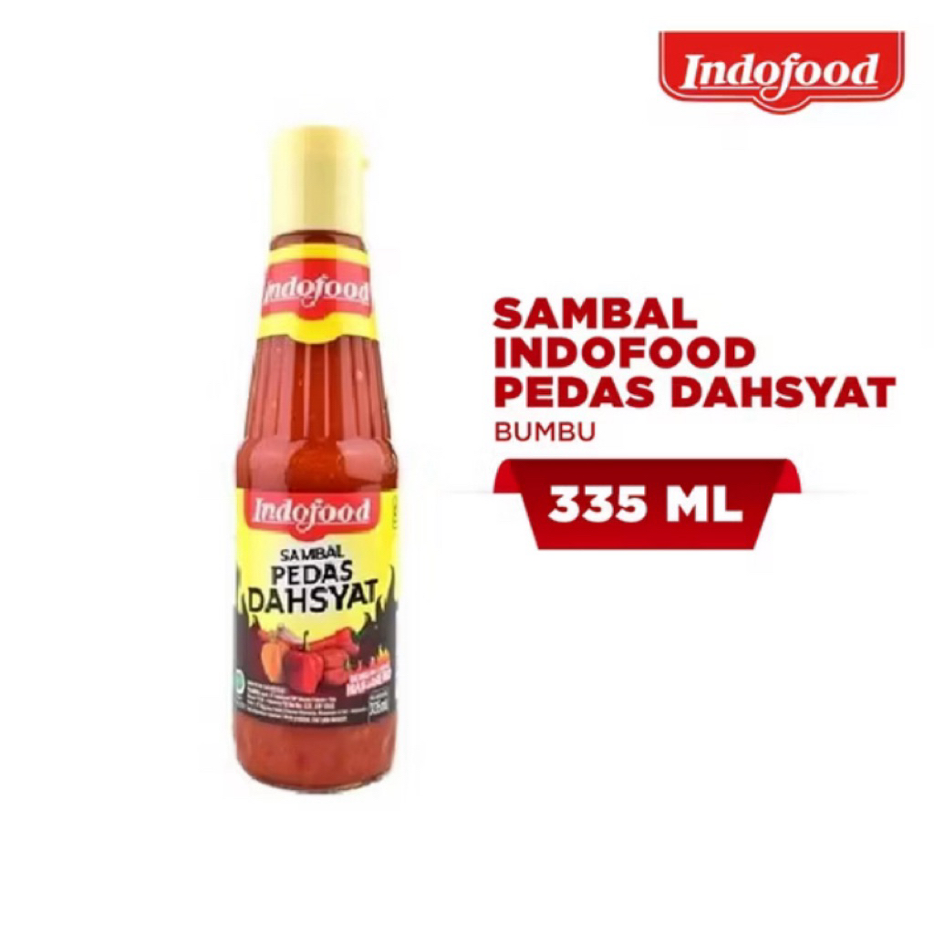 

Indofood Sambal Pedas Dahsyat 335ml – Sensasi Pedasnya Bikin Nagih!