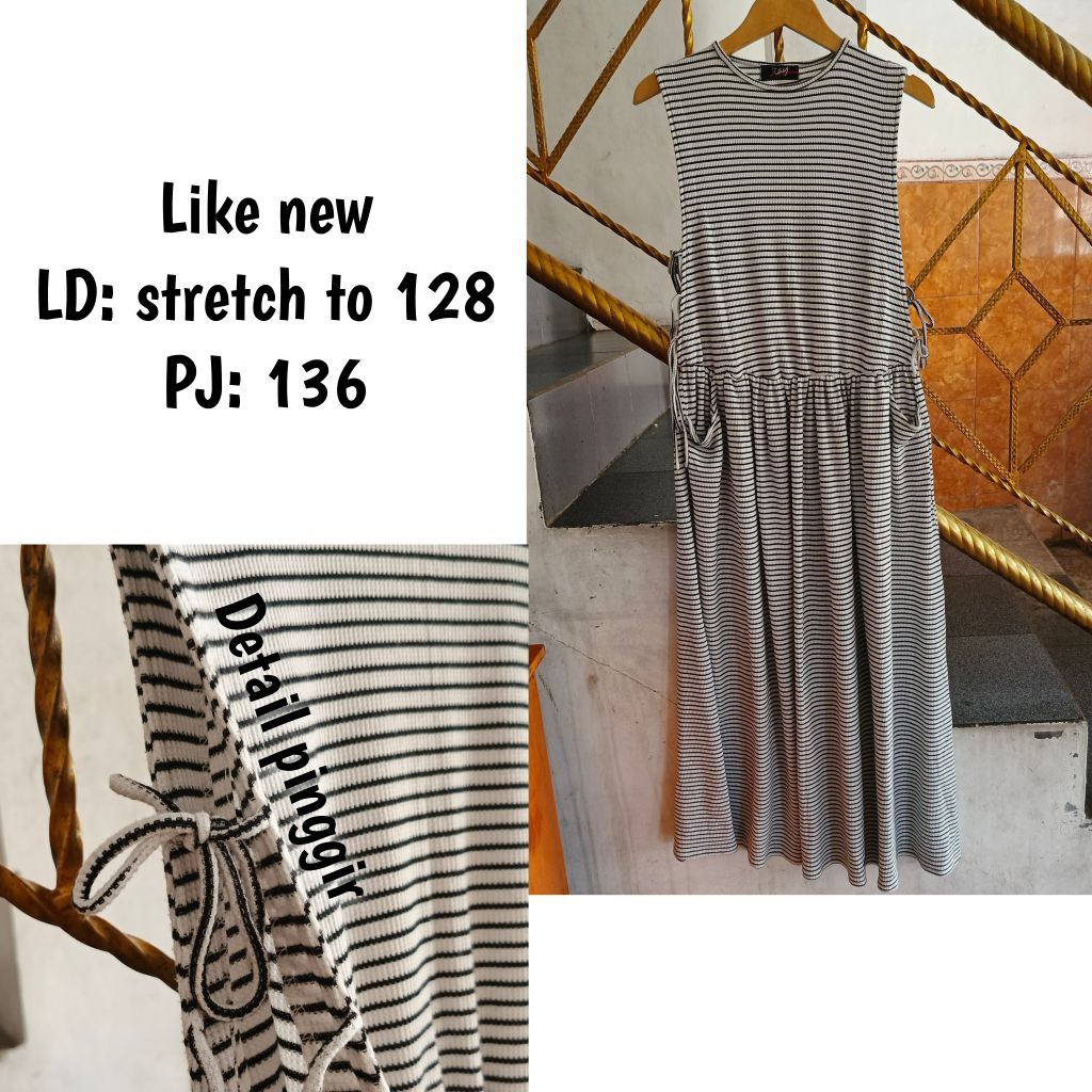 PRELOVED DRESS WANITA LIKE NEW