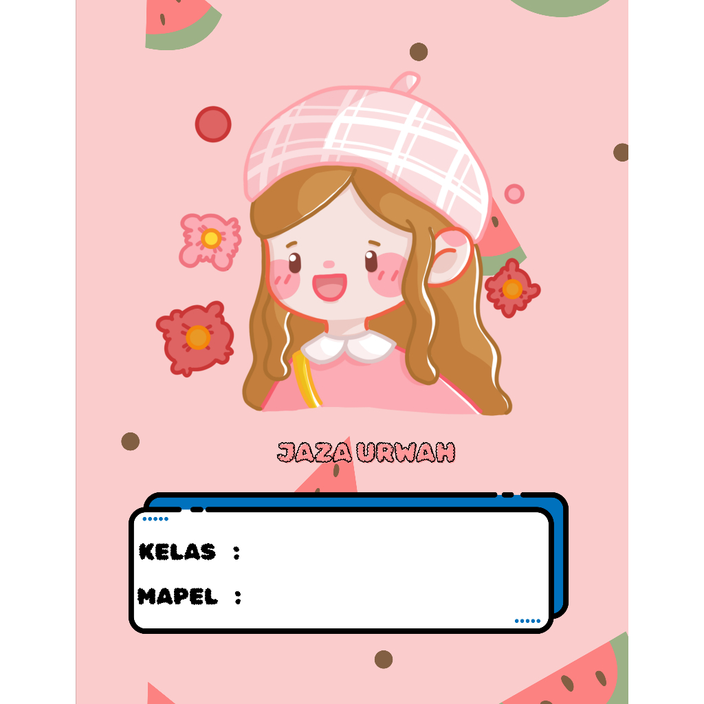 

Buku Tulis Custom Nama, Kelas dan Nama Sekolah (Isi 38 Lembar)