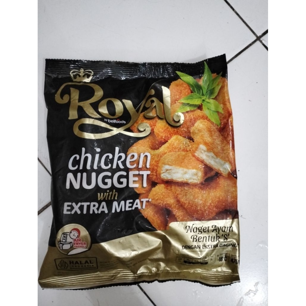 

Belfoods Royal Chicken Nugget 470GR||Frozen Ayam Nuget