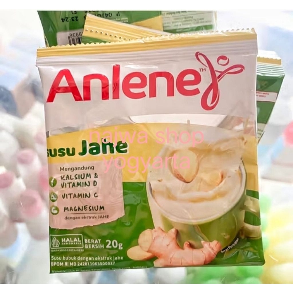 

N_S_Y Anlene rasa Jahe @20gram x 10 sachet