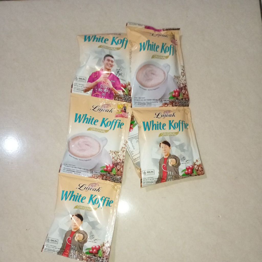 

Kopi Luwak White Koffie renceng (10 sachet)