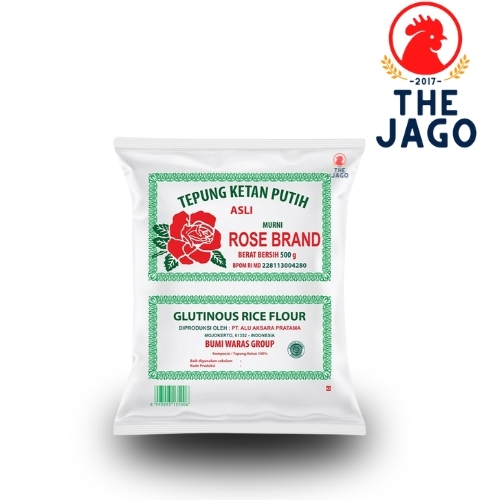 

Rose Brand Tepung Ketan 500Gr Putih Bersih Bahan Mochi Wajik