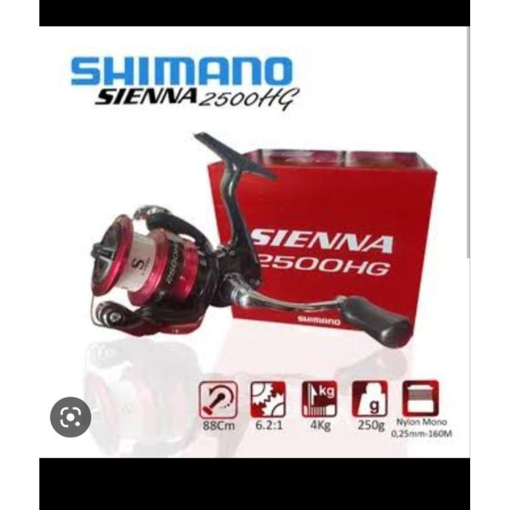 reel Shimano seinna 2500HG