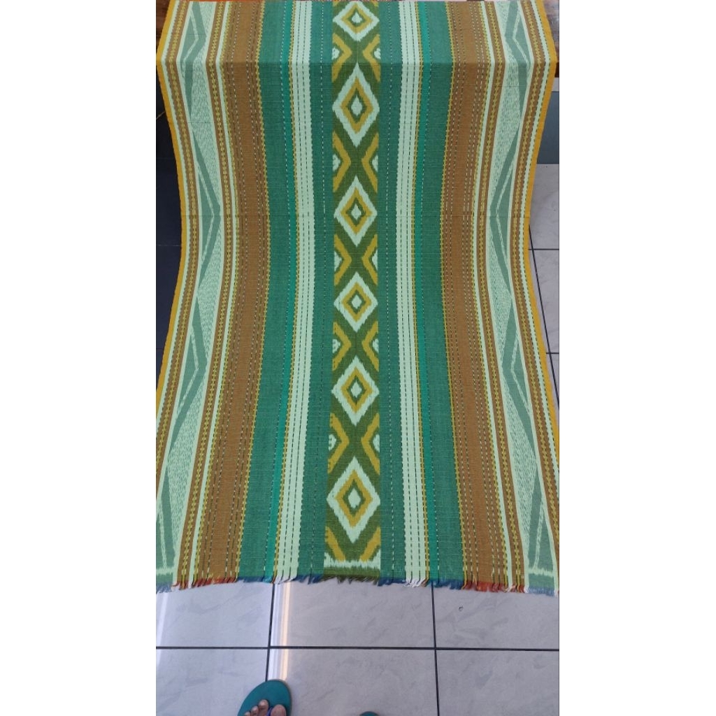 kain tenun etniq tenun ikat motif ntt premium serat nanas tenun jepara (uk 120x240)