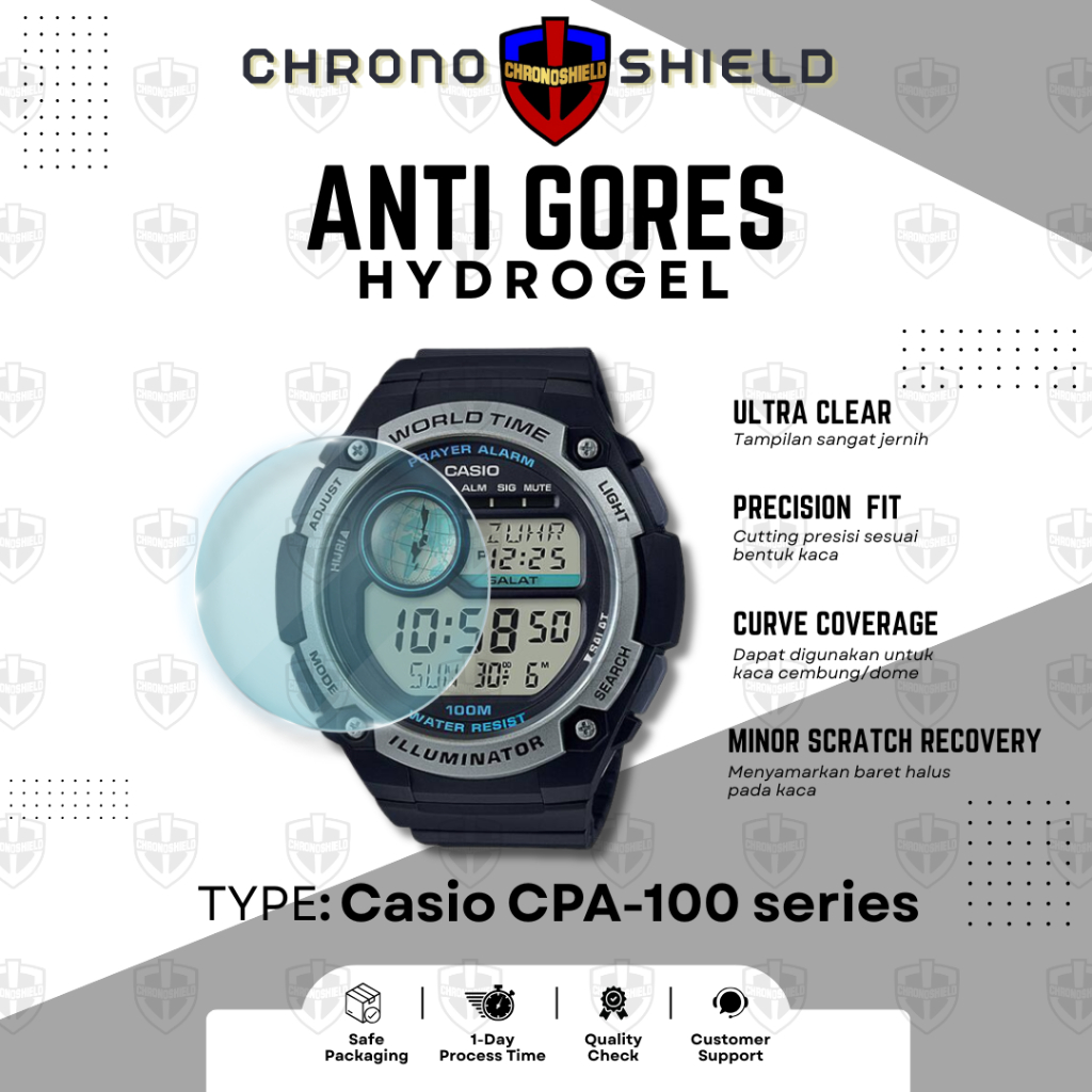 Anti Gores Hydrogel untuk Casio CPA100 CPA 100 CPA-100