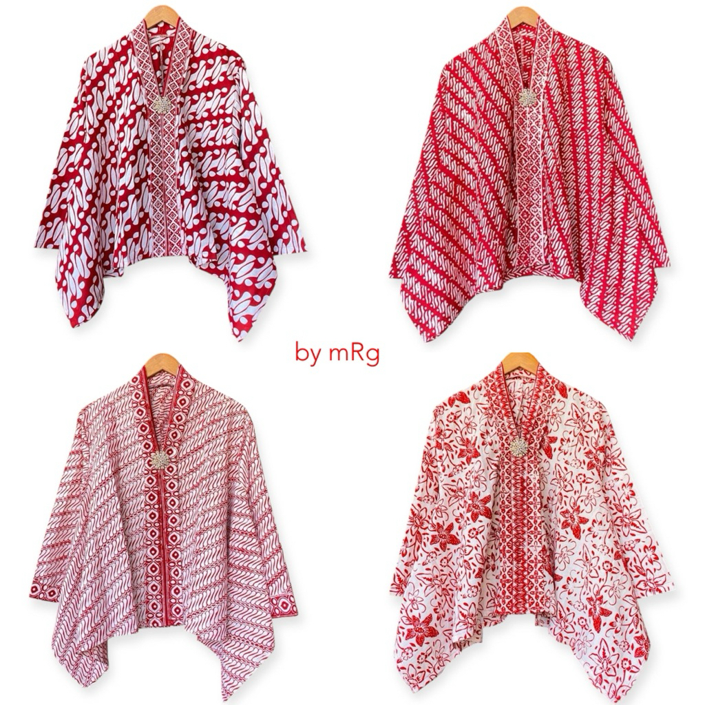 KARTINI MERAH PUTIH SERIES BATIK MERAH PUTIH AGUSTUSAN SERAGAM MERAH PUTIH BATIK BLUS BATIK CANTIK