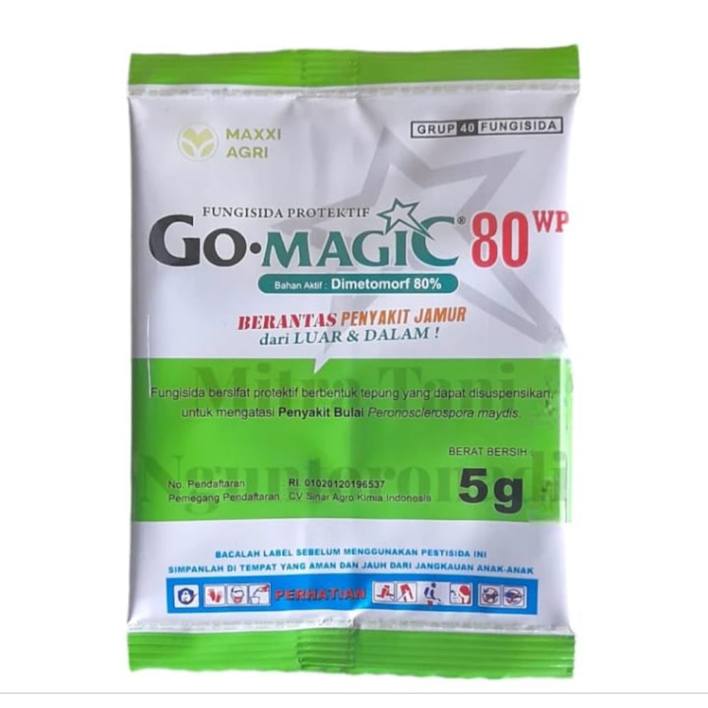 Fungisida Go Magic 80WP mencegah Bulai pada tanaman jagung