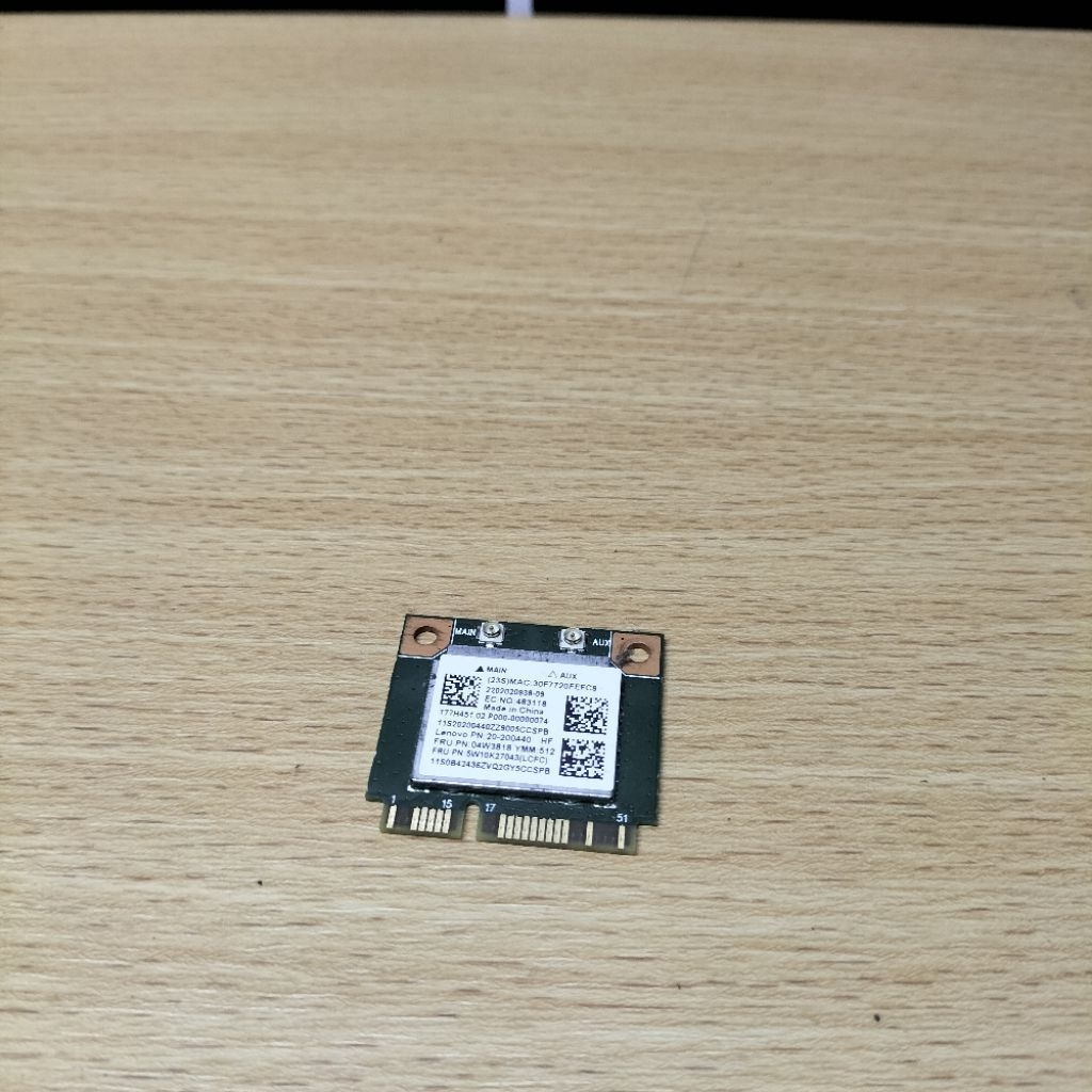 Wifi Card Wireless LAN Laptop Lenovo Ideapad 100-14IBD