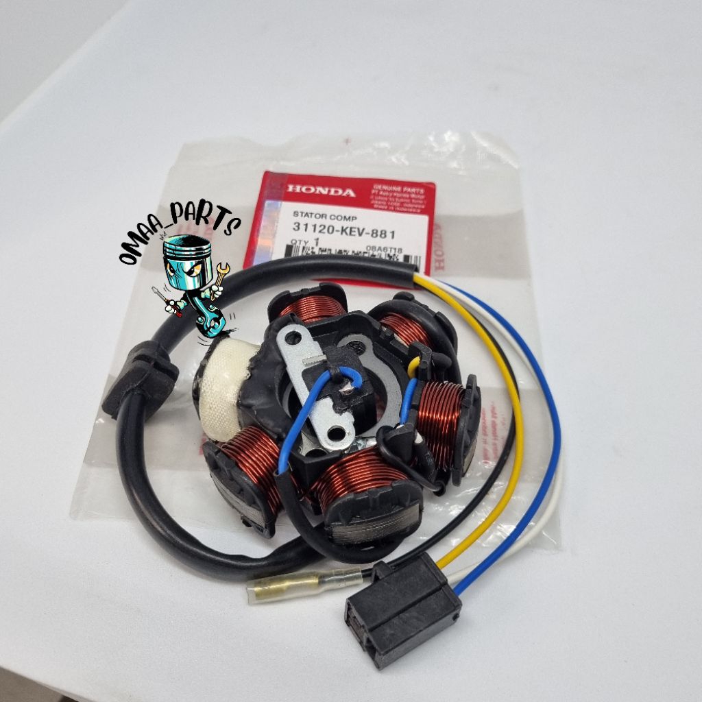 Spul Spull Assy Stator Comp Motor Honda Supra X Lama Revo Grand Fit New KEV