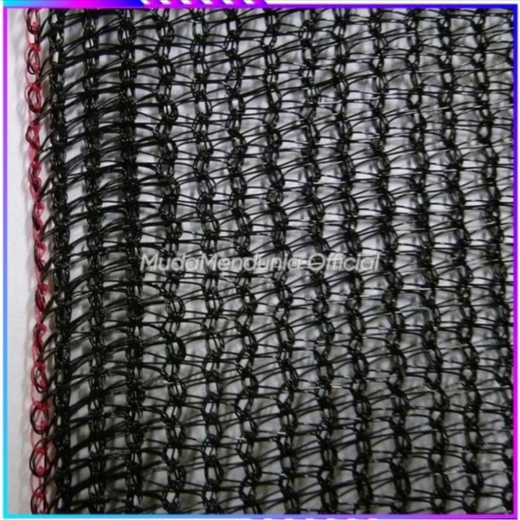 Paranet nylon nilon 65% lebar 3 meter shading net import
