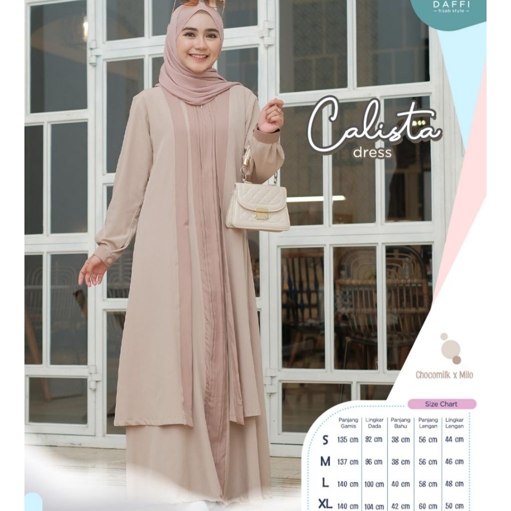 Gamis CALISTA by DAFFI Hijab
