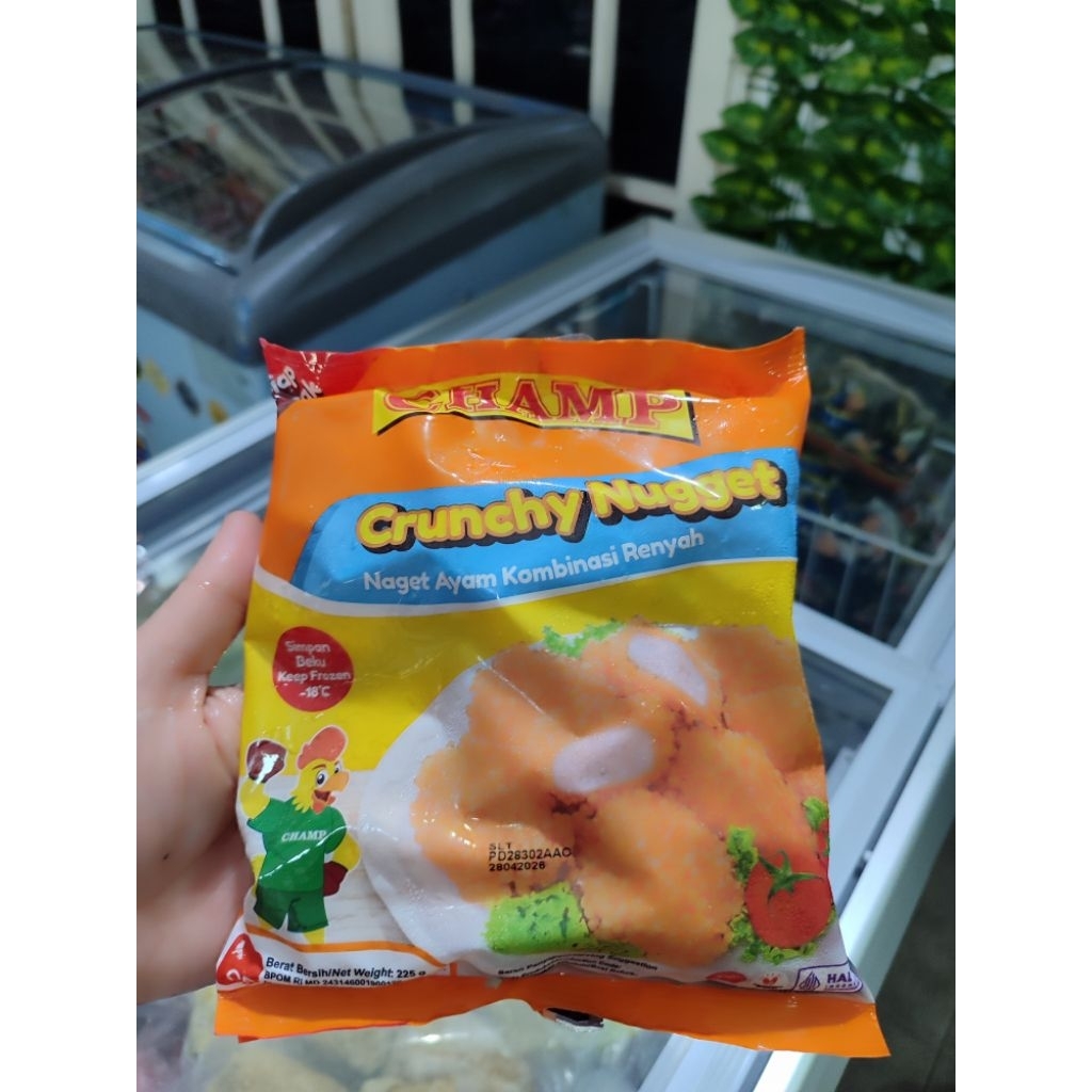 

Champ Nugget Crunchy 225gr