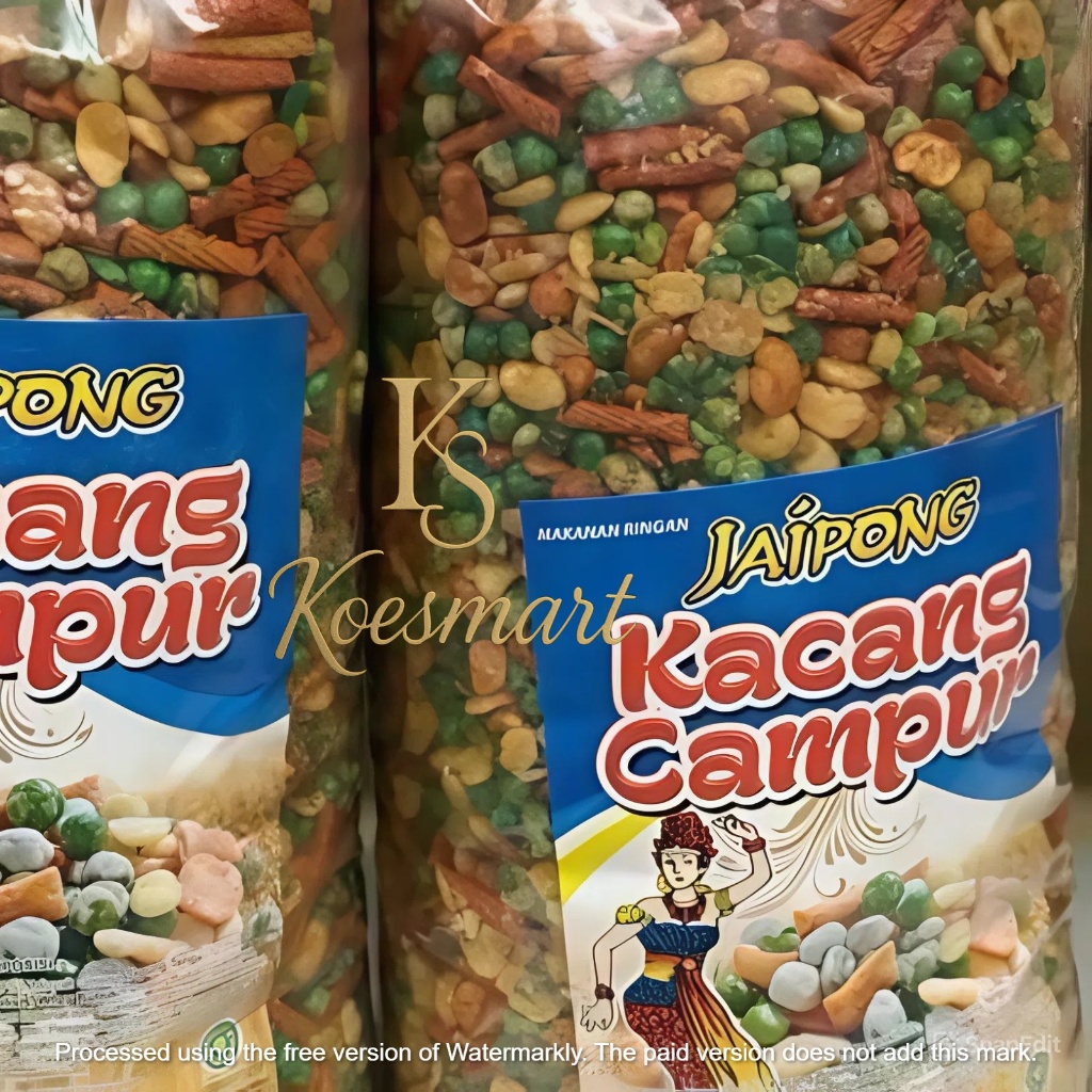 

Kacang Campur Mix Jaipong 1Kg – Snack Koro Gurih Renyah 250gr–1Kg | KOESMART