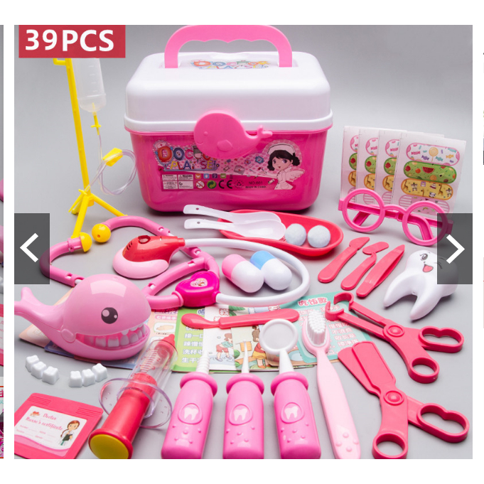 

Mainan Anak Doctor Koper Mainan Anak Anak Perempuan Dokter Dokteran Set Lengkap PlaySet Mainan Edukasi