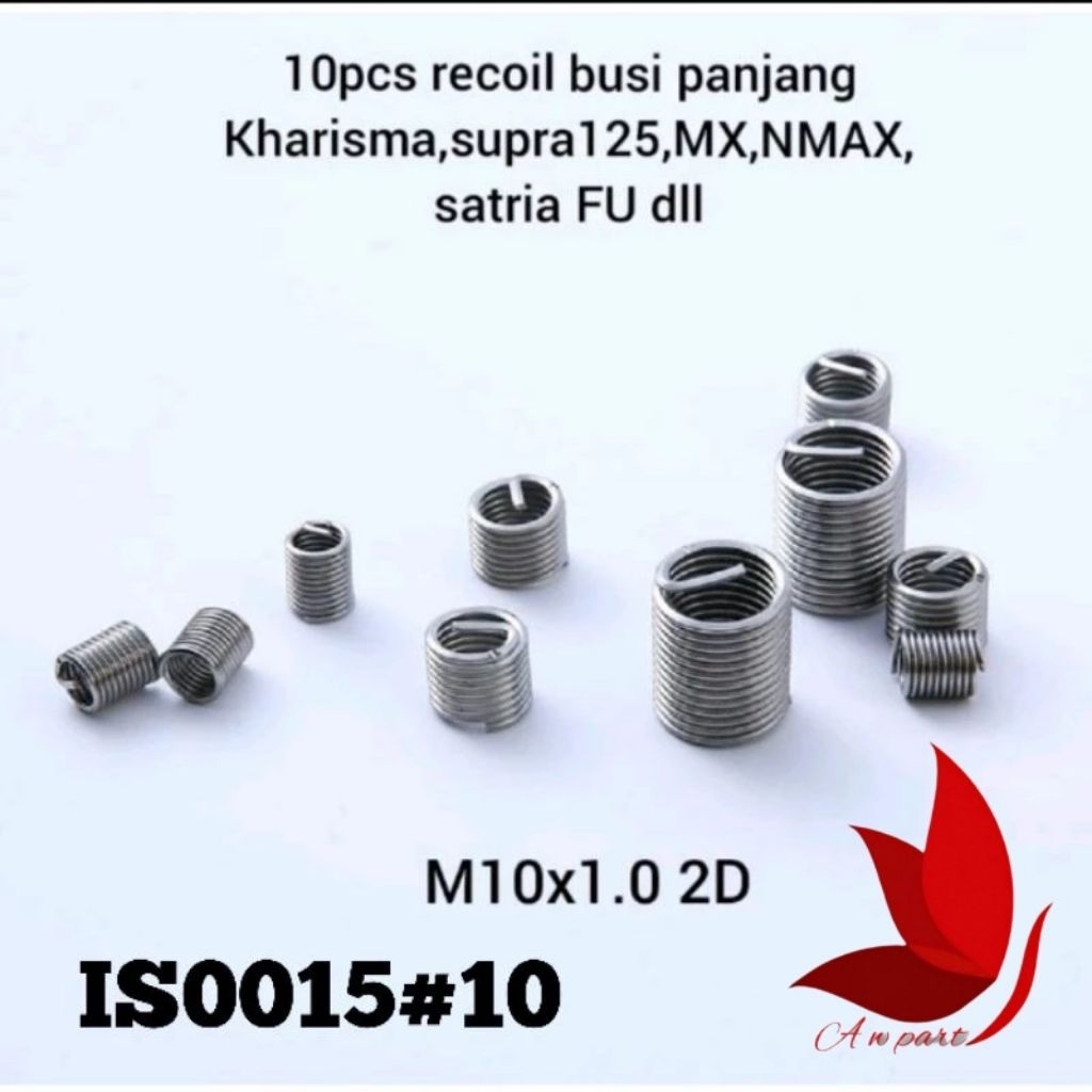 RECOIL BUSI MOTOR BEBEK DAN MATIC