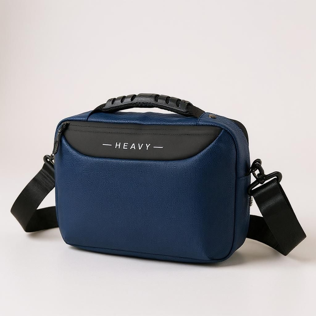 Tas Selempang Pria Premium Slingbag Kasual Shoulder Bag Heavy Tas Buku Tenteng iPad Tablet